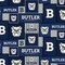 NCAA Butler University Patch Fleece BUT1177 Fabric by the Yard